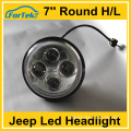 7inch hi/o led headlight for jeep